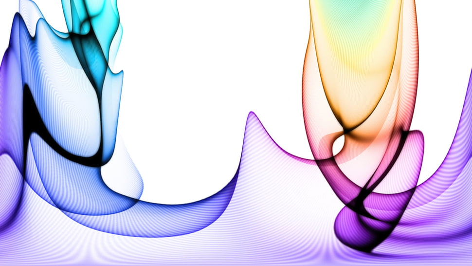 purple and blue abstract digital wallpaper HD wallpaper